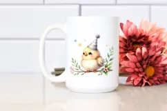 Baby Bird with Party Hat, Transparent PNG Product Image 2