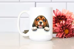 Cute Baby Bloodhound | Sublimation | Clipart Product Image 2