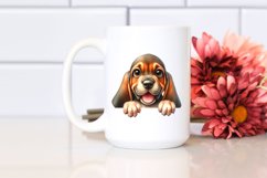 Cute Baby Bloodhound | Sublimation | Clipart Product Image 2
