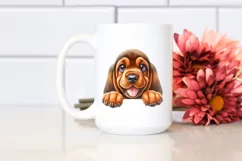 Cute Baby Bloodhound | Sublimation | Clipart Product Image 2