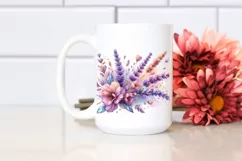 Vibrant Lavender -like Watercolor PNG Product Image 2
