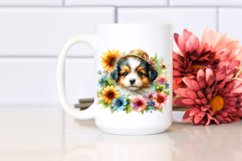 Colorful Baby Dog | Sublimation | Clipart Product Image 2