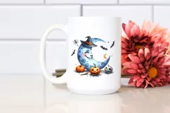 Funny Halloween Moon, High-Res PNG Product Image 2