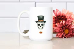 Funny Halloween Skull, High-Res PNG Product Image 2