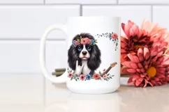 Watercolor Baby English Springer Spaniel Clipart Product Image 2