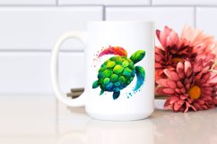 Vibrant Turtle PNG Product Image 2