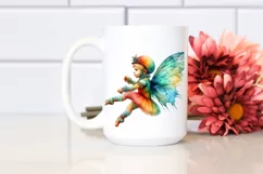 Colorful Gavotte Dancer Fairy PNG Product Image 2