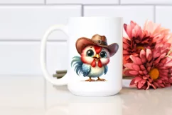 Funny Baby Rooster, Proud Eyes | Clipart Product Image 2