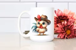 Funny Baby Rooster, Proud Eyes | Clipart Product Image 2