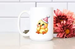 Colorful Watercolor Chick | Sublimation | Clipart Product Image 2