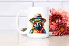 Colorful Layered Watercolor Cute Baby Macaw | Sublimation | Product Image 2