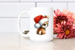 Bird with Santa Hat, High-Res PNG Product Image 2