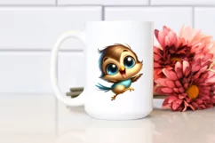 Colorful Baby Hummingbird Clipart Product Image 2