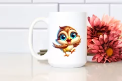 Colorful Baby Hummingbird Clipart Product Image 2
