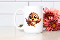 Colorful Baby Hummingbird Clipart Product Image 2