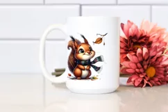 Funny Squirrel Portrait with Tongue Out | Sublimation Product Image 2