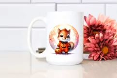 Cute Baby Squirrel on Star, Transparent PNG Product Image 2