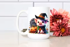 Cute Baby Pig Halloween | Sublimation Clipart Product Image 2