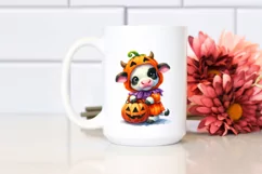 Simple Watercolor Vibrant Baby Cow Product Image 2