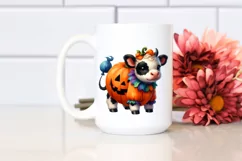 Simple Watercolor Vibrant Baby Cow Product Image 2