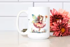 Colorful Cute Fairy in Whimsical Style Product Image 2