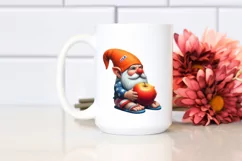 Digital Painting Pastel Gnome Beach Wear | Summer Sticker Product Image 2