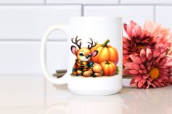 Simple Watercolor Vibrant Baby Elk Product Image 2