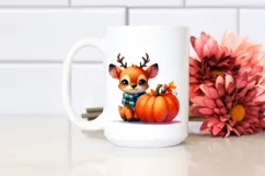 Simple Watercolor Vibrant Baby Elk Product Image 2