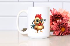 Baby Rooster Standing 2 Legs es Halloween Ghost Product Image 2