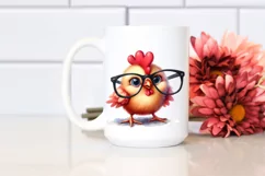 Baby Rooster Standing 2 Legs es Halloween Ghost Product Image 2