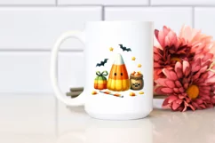 Funny Halloween Clipart PNG Product Image 2