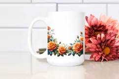 Vibrant Orange Roses, High-Res PNG Product Image 2