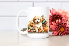 Detailed Baby Dog Harvest | Clipart Product Image 2