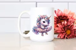 Baby Unicorn Cha Cha PNG Product Image 2