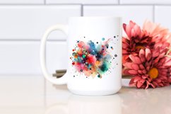 Colorful Abstract Particles | Sublimation Clipart Product Image 2