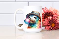 Quirky Seal Blowing Chewing Gum | Fun and Vibrant Theme Product Image 2