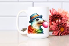 Quirky Seal Blowing Chewing Gum | Fun and Vibrant Theme Product Image 2