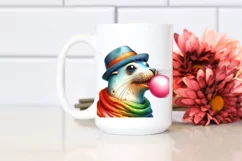 Quirky Seal Blowing Chewing Gum | Fun and Vibrant Theme Product Image 2