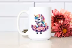 Baby Unicorn Cha Cha PNG Product Image 2