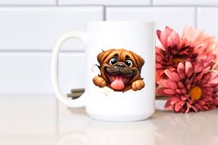 Funny Mastiff Popping Eyes | Clipart Product Image 2