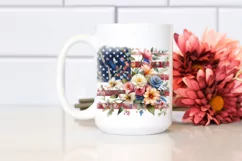 Detailed Watercolor USA Flowers Product Image 2