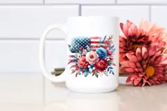 Detailed Watercolor USA Flowers Product Image 2