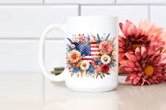 Detailed Watercolor USA Flowers Product Image 2