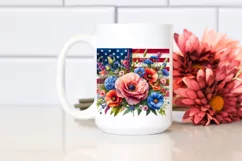 Detailed Watercolor USA Flowers Product Image 2