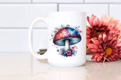 Colorful Magical Mushroom Splash | Sublimation Clipart Product Image 2