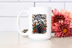 Halloween Spooky Watercolor Clipart PNG Product Image 3