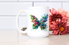 Vibrant Abstract Butterfly PNG Product Image 2