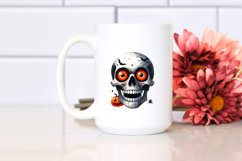 Skull Halloween Clipart Product Image 2