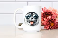 Detailed Seal Tongue Smiling | Clipart Product Image 2
