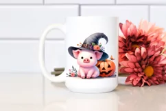 Cute Baby Pig Drawing | Sublimation Clipart Product Image 2
